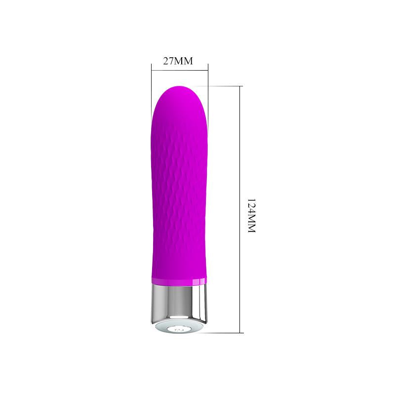 Vibrador Sebastian Silicona Purpura 8