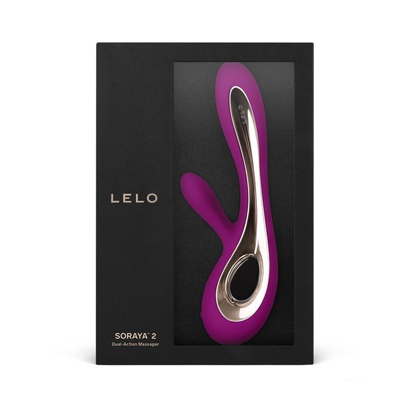 SORAYA 2 Vibrador Rosa Intenso 3