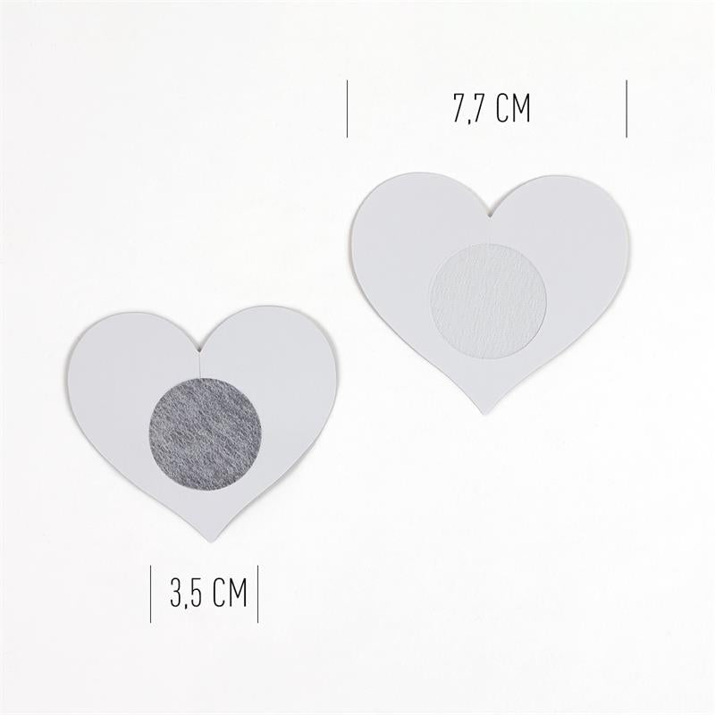 Wow Boobs! Pezoneras Corazón Holográficos 5