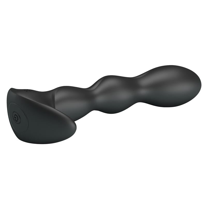 Yale Plug Anal con Vibración Negro