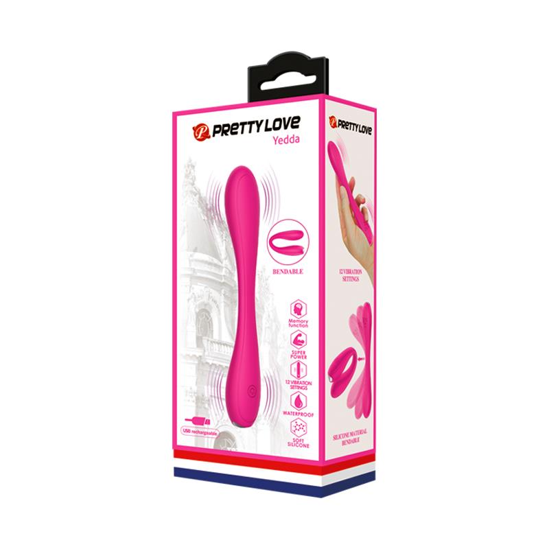 Yedda Vibrador con Esqueleto Punto G Rosa 11